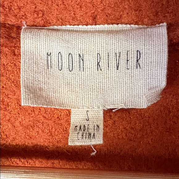 Moon River Wool Blend Pea Coat Oversized Small ( fits a Medium too) - Picture 2 of 5